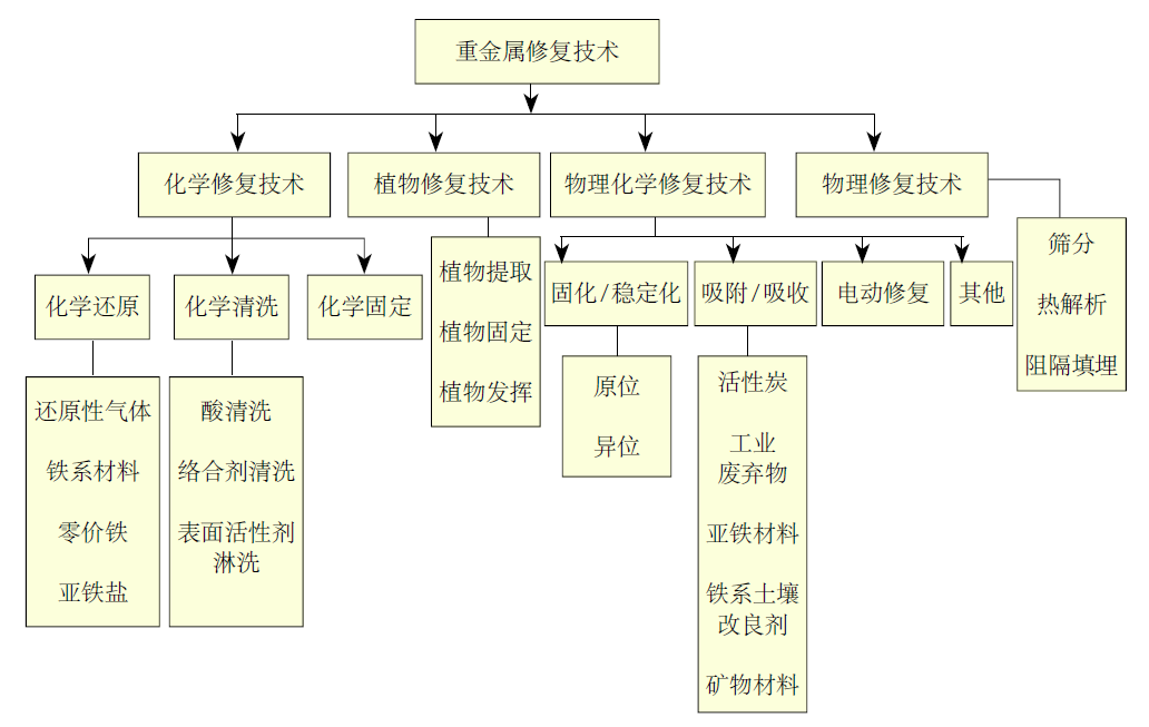 我國(guó)土壤重金屬污染及修復(fù)技術(shù)概述